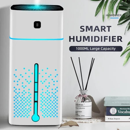 Humidificador y Difusor de Aromaterapia 1000ml