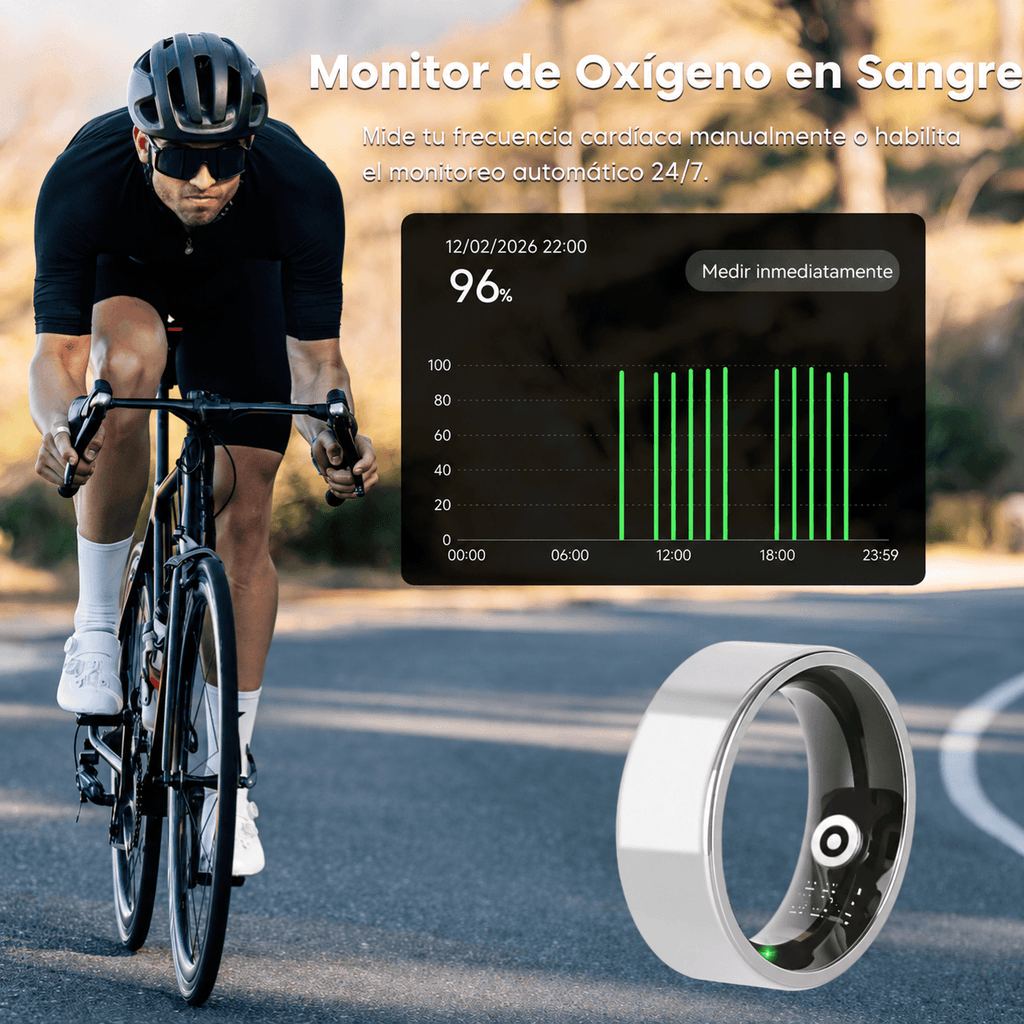 Anillo Inteligente Fitness & Bienestar