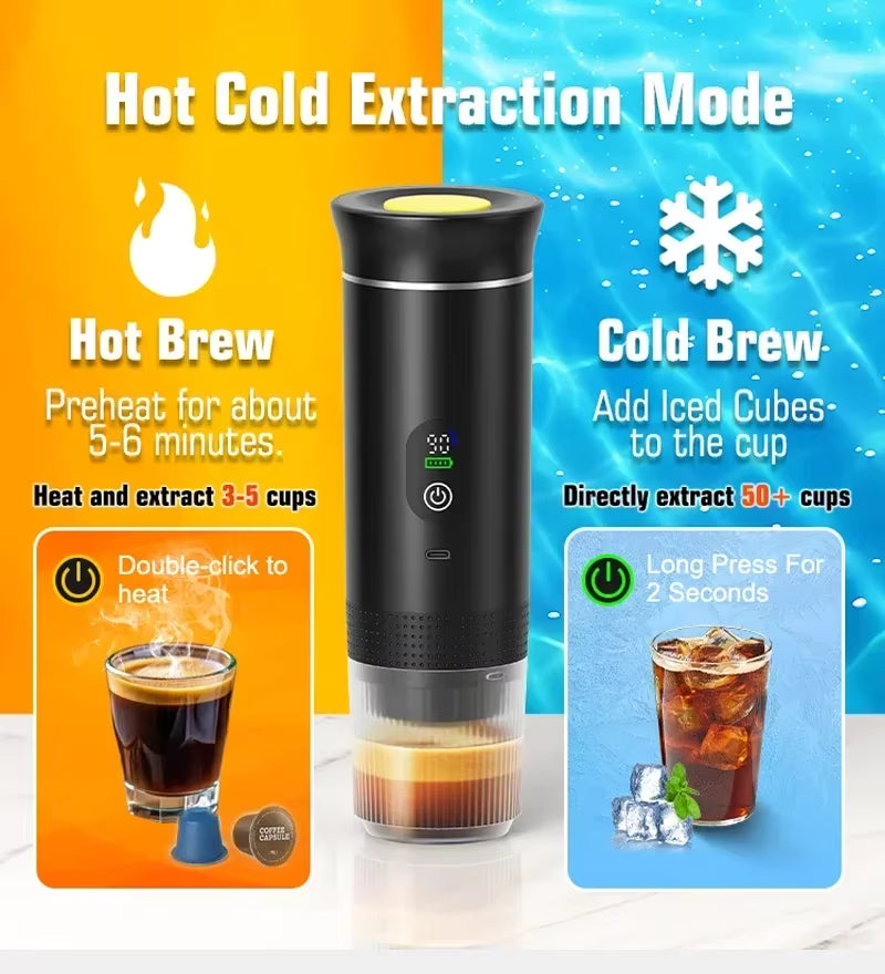 Cafetera Portátil 3 en 1