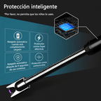Encendedor Eléctrico Recargable USB 360° Antiviento