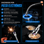 Encendedor Eléctrico Recargable USB 360° Antiviento