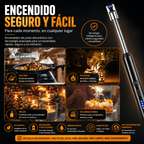 Encendedor Eléctrico Recargable USB 360° Antiviento