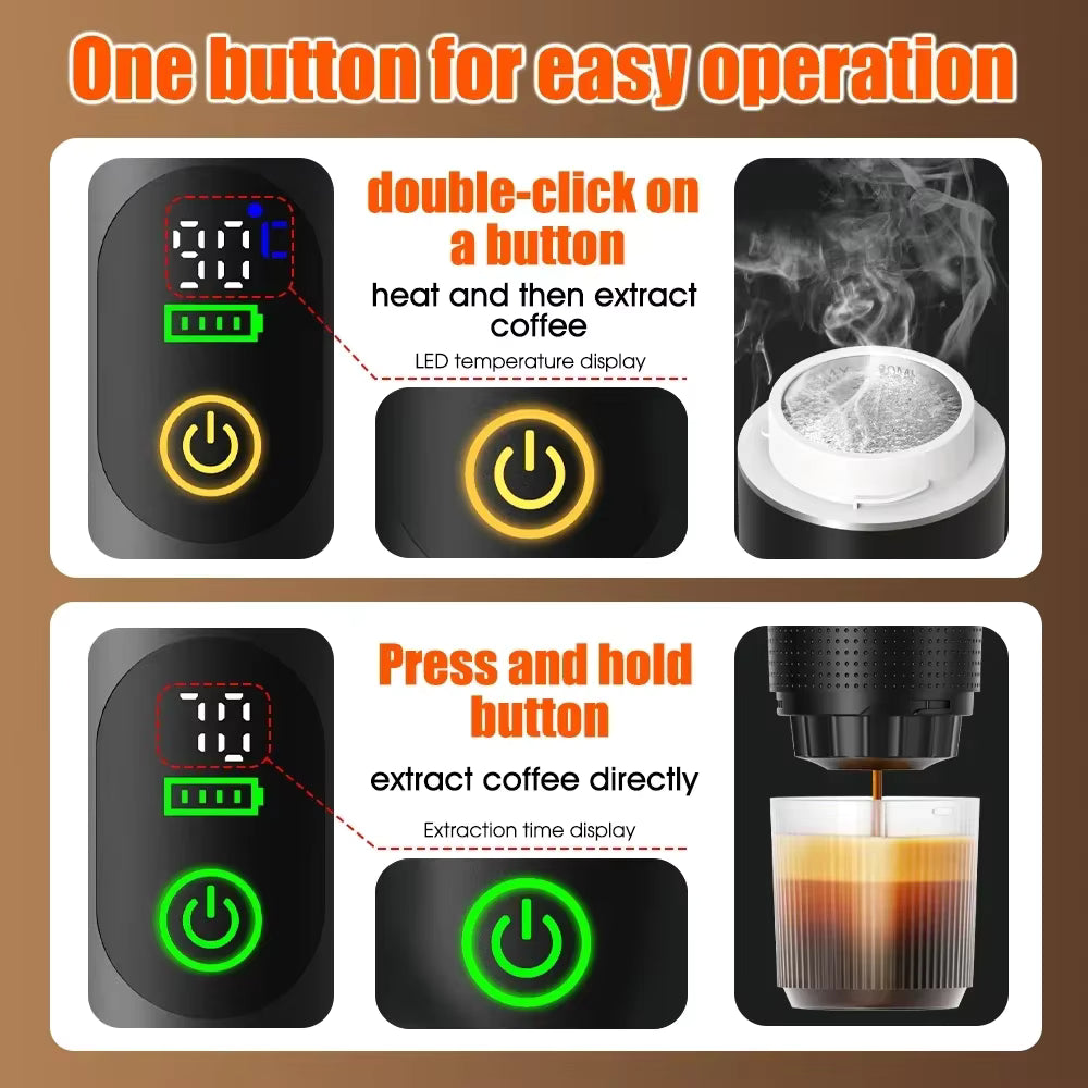 Cafetera Portátil 3 en 1