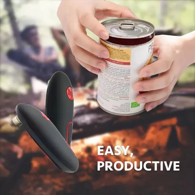 Abrelatas Eléctrico Automático One Touch – Sin Bordes Afilados