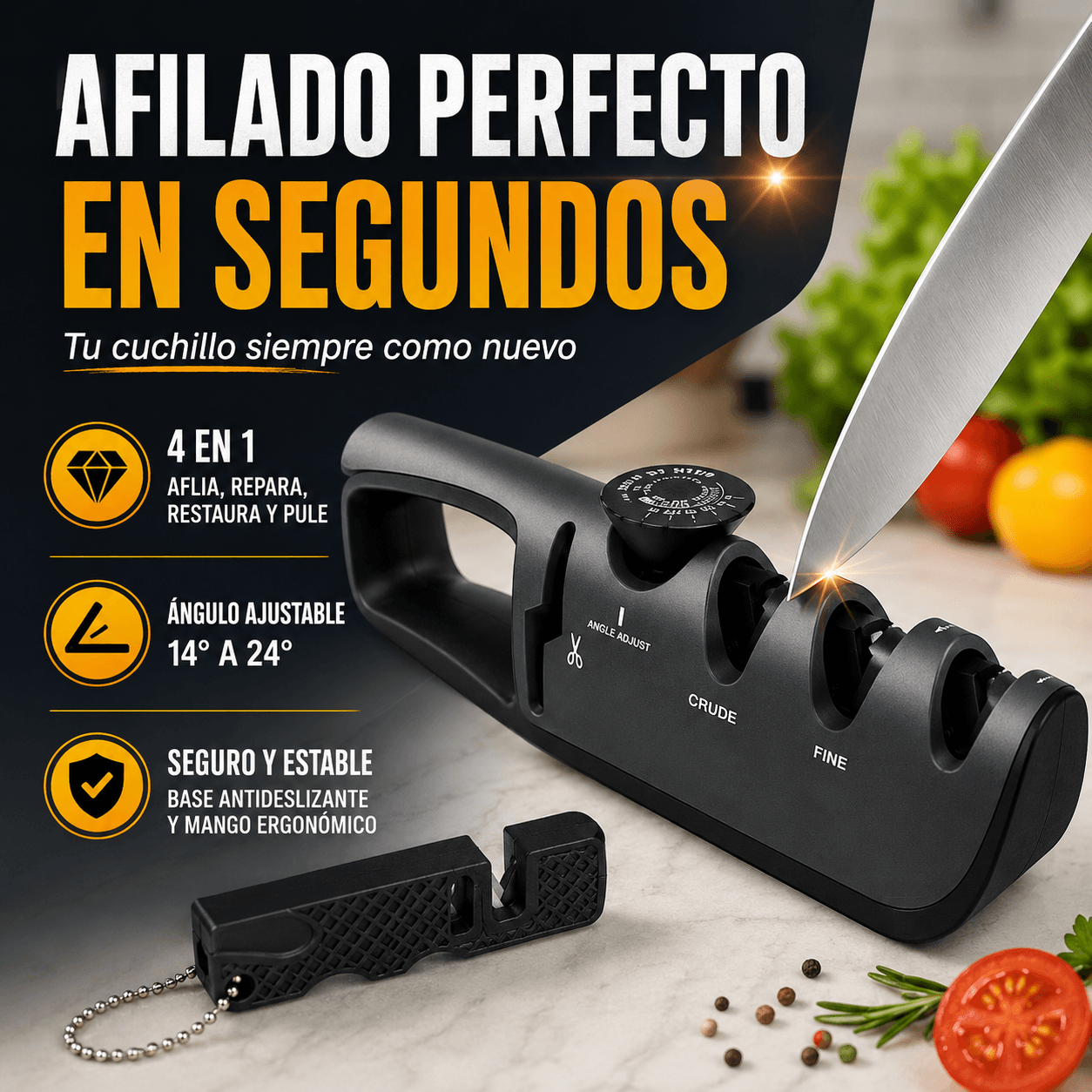 Afilador Profesional 4 en 1 BOCHION