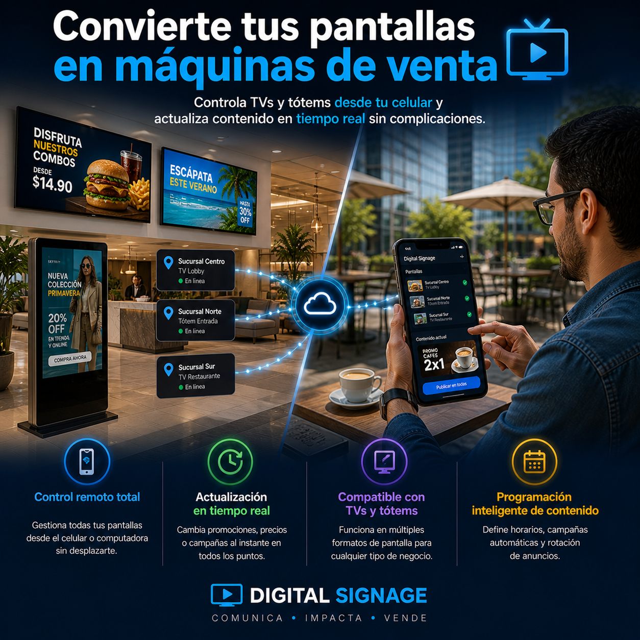 Digital Signage Pro 1.0 – Sistema de Señalización Digital