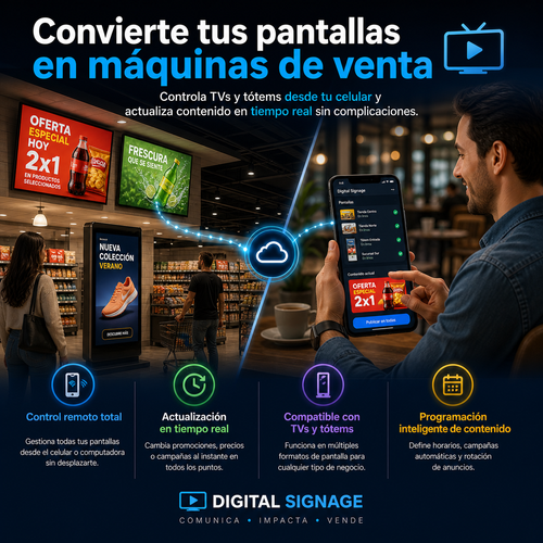 Digital Signage Pro 1.0 – Sistema de Señalización Digital