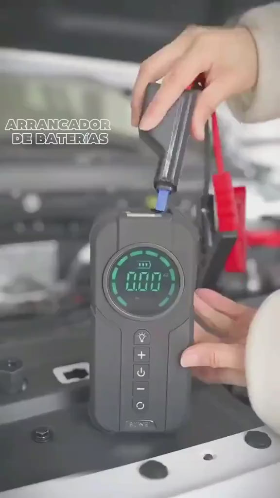 Equipo de asistencia para carros 4 en 1
