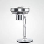 Ventilador eléctrico plegable con carga USB y rotación de 360 grados